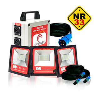 Luminária pendente aprova de explosão